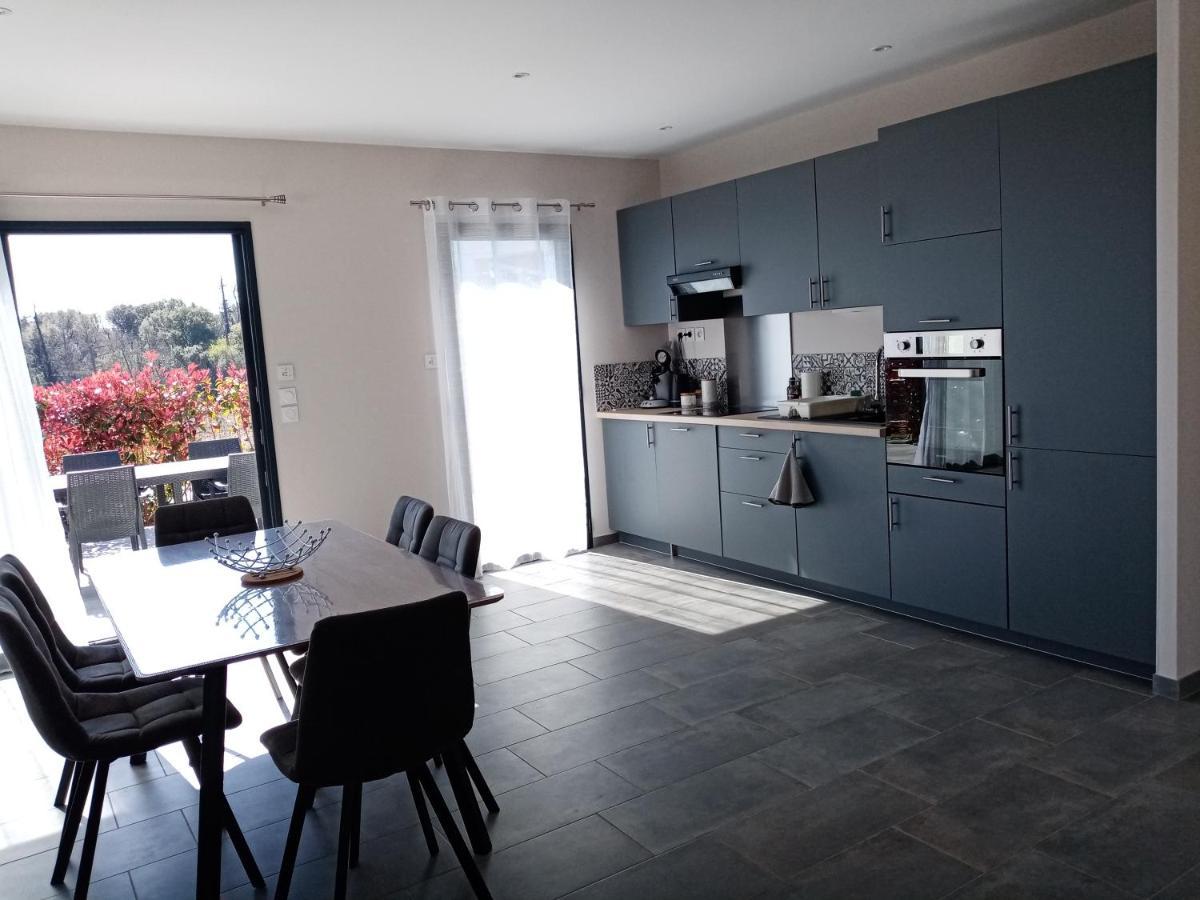 Cote Et Mer - Appartement Haut Standing Dans Villa Avec Piscine Et Vue Mer Taglio-Isolaccio Exterior foto